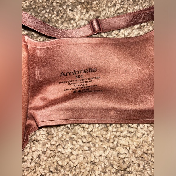 Ambrielle Bra rose color 38 C - Picture 3 of 3
